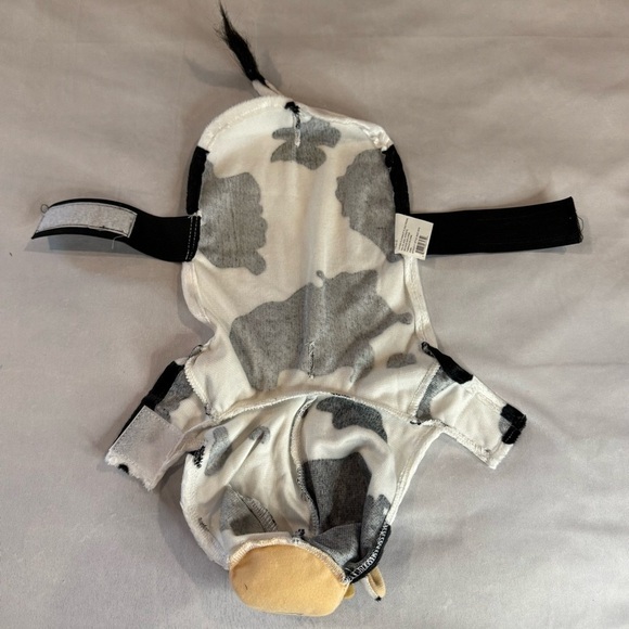 Vibrant Life black & white cow-print Halloween costume for dog or cat Size XS - Picture 5 of 9